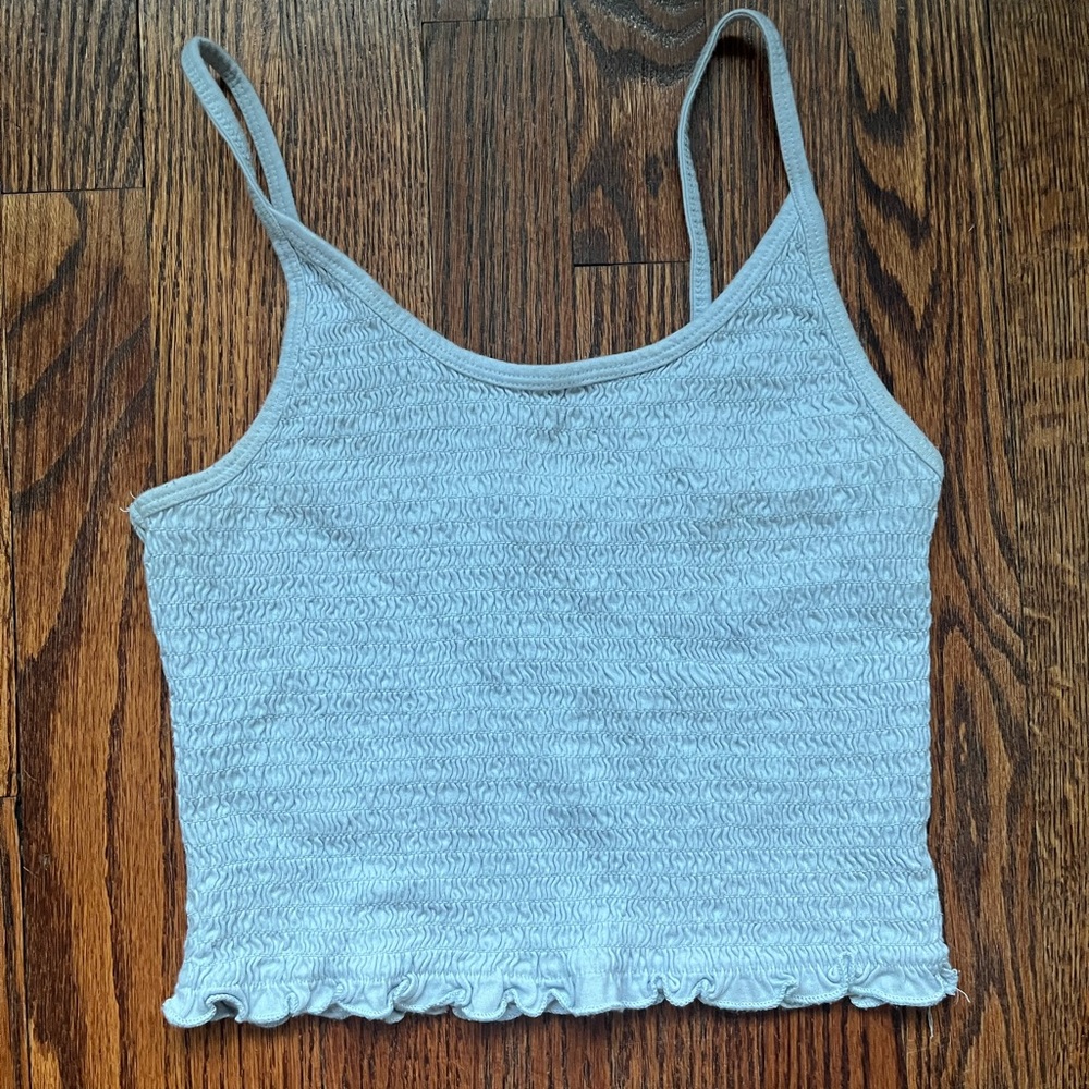 light blue y2k hollister cami
